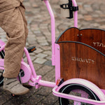 Chanty Cargo Kid – Pink inkl. hjelm, flaskeholder, håndtag i 2 farver og ringklokke - BørnecyklerneChantyBørnecyklernePink: BLC16 - LYRChanty Cargo Kid – Pink inkl. hjelm, flaskeholder, håndtag i 2 farver og ringklokke