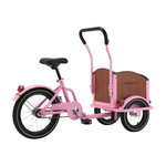 Chanty Cargo Kid – Pink inkl. hjelm, flaskeholder, håndtag i 2 farver og ringklokke - BørnecyklerneChantyBørnecyklernePink: BLC16 - LYRChanty Cargo Kid – Pink inkl. hjelm, flaskeholder, håndtag i 2 farver og ringklokke