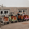 Sibling row - 3 children's cargo bikes